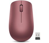 Lenovo 530 Ratón Óptico Inalámbrico 1200 DPI Rojo