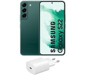 Samsung Galaxy S22 5G 256GB Verde Libre + Cargador 25W
