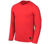 - Camiseta oficial GFA Nike Pro Hypercool Compression LS PR, Unisex, Light Crimson-Cool Grey, XL