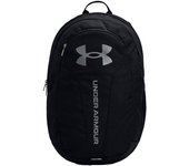 Under Armour - Mochila UA Hustle Lite Backpack (26,5 L), Unisex, Black-Black-Pitch Gray
