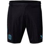 Castore - Pantalón corto Bayern Leverkusen Training 2024-2025, Unisex, Caviar-Malibu Blue, XL