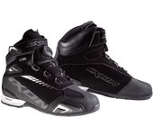 Ixon Bull WP L Señoras zapatos de motocicleta - Negro Blanco (36)