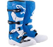 Alpinestars Tech 5 Botas de Motocross - Blanco Azul (51)