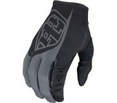 Lee GP Guantes de Motocross - Negro Gris (2XL)