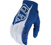 Lee GP Guantes de Motocross - Blanco Azul