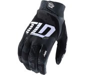 Lee Air Camo Guantes de Motocross - Negro Verde Multicolor (S)