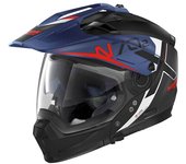 Nolan N70-2 X Bungee N-Com Casco - Negro Azul (2XS)