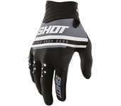 Shot Contact Shining Guantes de Motocross - Negro (3XL)