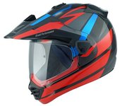 Arai Tour-X5 Africa Twin Casco de motocross - Rojo Azul (S)