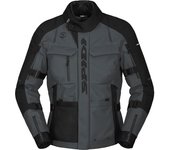 Spidi Tour Evo 2 H2Out chaqueta textil impermeable para motocicletas - Negro Gris (XL)
