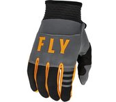 FLY Racing F-16 2023 Guantes de motocross - Gris Naranja (3XL)