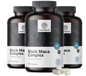 HealthyWorld® 3x Complejo de maca negra 5000 mg, en total 540 cápsulas