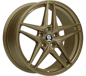 Llanta De Aluminio Sparco Record 7.5x17 5x114.3 Et45 Bronce