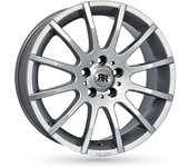 Llanta De Aluminio Racer Classic 7.5x17 5x100 Et35 Plateado