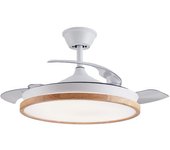 Ventilador led aspas retráctiles chief cct dim (36w)