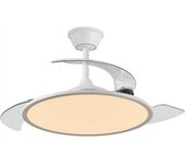 Ventilador led con aspas plegables trident cct dim (72w)
