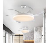 Ventilador led aspas retráctiles vento maxi cct dim (70w)