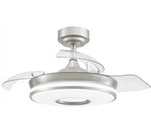 Ventilador de techo led aspas plegables dani mini cct (48w)