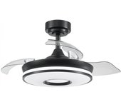 Ventilador de techo led aspas plegables dani mini cct (48w)