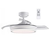 Ventilador led con aspas retráctiles moss mini cct (35w)
