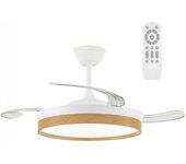 Ventilador led con aspas retráctiles cosmatos cct dim (45w)