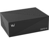Zero 4K Cable, Ethernet (RJ-45), Satélite Full HD Negro, Receptor terrestre / cable