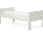 Flexa Cama infantil de madera fsc blanco crema 70x150cm