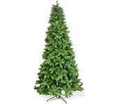MondoViro Árbol de navidad artificial verde delgado 270h cm