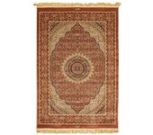 Un amour de tapis Alfombra oriental ideal para dormitorio, rosa 120x175