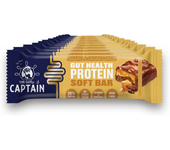 GUTsy Captain Barrita Proteica Crujiente Chocolate y Caramelo 50g