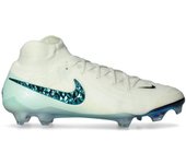 Nike - Bota de fútbol Phantom Luna II Elite FG, Unisex, White-Multi-Color, 12 USA