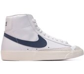 Nike - Zapatilla Blazer Mid 77 Mujer, Mujer, White-Diffused Blue-Sail, 12 USA