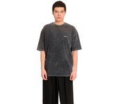 Off The Pitch - Camiseta Dublin Oversize Tee, Hombre, Black Washed, XS