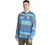 Adidas - Sudadera Real Madrid Pre-Match 2025-2026, Unisex, Bluebird, L