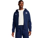 Nike - Chaqueta PSG Fanswear 2024-2025, Unisex, Midnight Navy-White, L