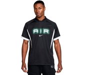 Nike - Polo Sportswear Swoosh Air Jersey, Hombre, Black-Black-White, S