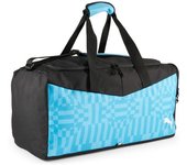 Puma - Bolsa de deporte Individual Rise (44L), Unisex, Bright Aqua-Speed Blue-Black, OSFA