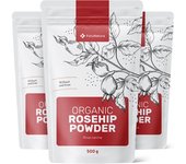 FutuNatura 3x Rosa mosqueta BIO en polvo, en total 1500 g