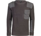 Brandit BW Jersey - Negro Gris (2XL)