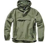 Brandit Summer Windbreaker Sudadera con capucha - Verde