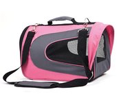 Arppe Kibo Bolso Transportín con Visera Rosa para perros