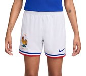 Nike - Pantalón corto Francia Primera Equipación Eurocopa 2024 Mujer, Mujer, White-Bright Blue, S