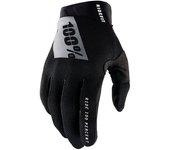 100% Ridefit Guantes de bicicleta - Negro (M)