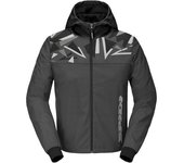 Spidi Evo Sport Sudadera con capucha de moto - Negro Gris