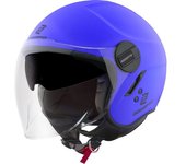 Bogotto H595-1 SPN Casco Jet - Azul (XL)