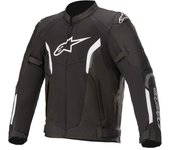 Alpinestars AST-1 V2 Air Chaqueta textil de motocicleta - Negro Blanco (M)