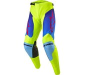 Alpinestars Racer Hoen Pantalones de motocross - Azul Amarillo (36)