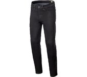 Alpinestars Radium V2 Denim Pantalones textiles de motocicleta - Negro (38)