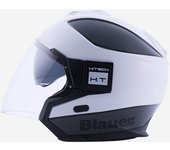 Blauer Solo BTR Casco de jet - Blanco