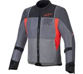 Alpinestars ST-2 Air Chaqueta Textil Moto - Gris Rojo